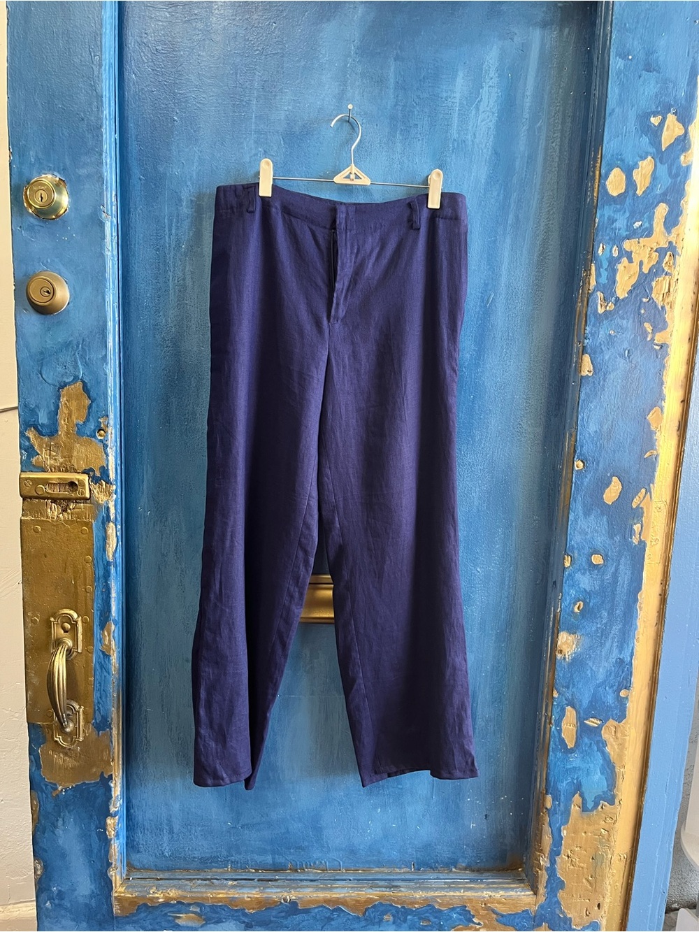 Ralph Lauren Dark Navy Straight-Leg Chinos